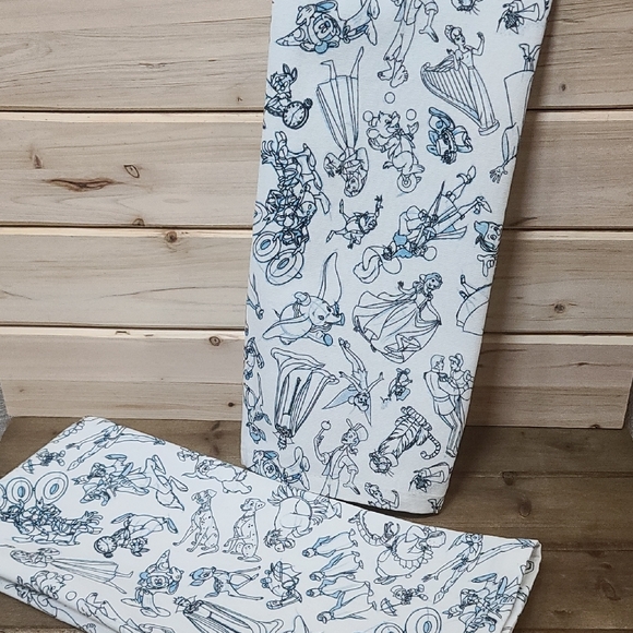 Disney Other - Disney Characters Blue, Black and White Kitchen Towel Set of 2 NWOT